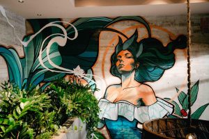 Starbucks Piantini mural