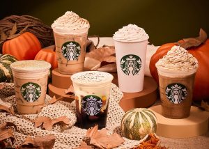 Starbucks Piantini: Bebidas otoño