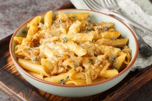 Recetas para el verano: French onion pasta