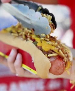 rico hotdog street food santo domingo