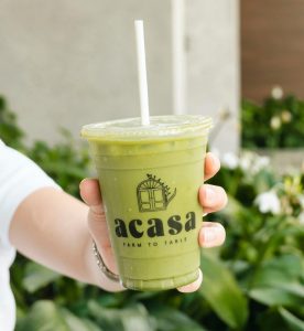 iced matcha latte acasa