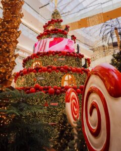bosque magico navidad en santo domingo agora mall