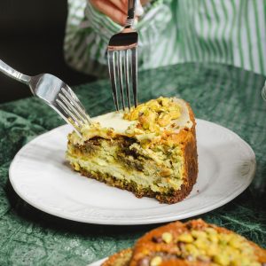 pistacho cheesecake green is my thing